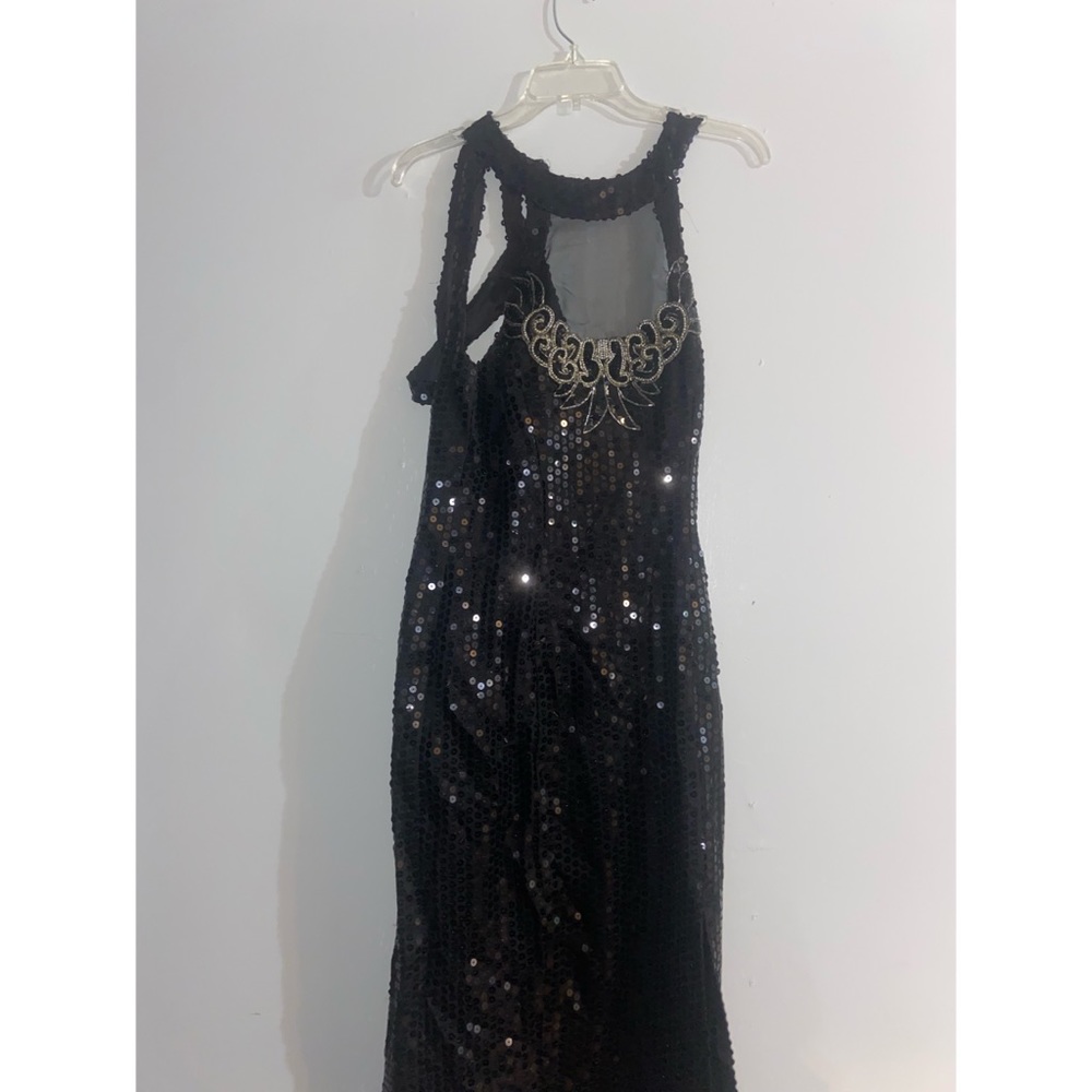 Sequin Black Dress